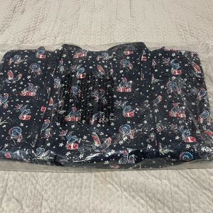 Vera Bradley Large Duffle Bag Holiday Owls NWT